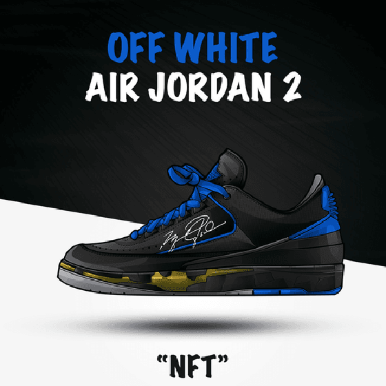Off White - Air Jordan 2 (Black) | 1 of 20