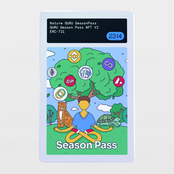 Minter Token - GURU Season Pass NFT V2 #2314