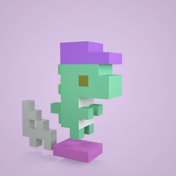 3D tiny dino #1185