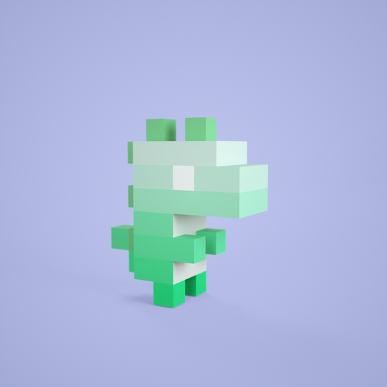 3D tiny dino #0803