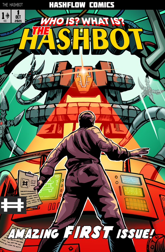 The Hashbot #1 Cover