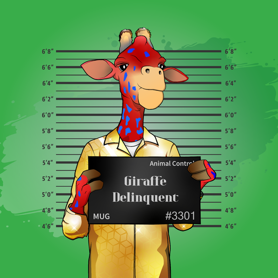 Delinquent Giraffes #3301