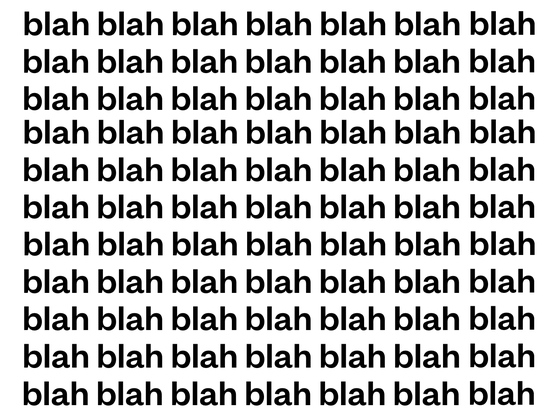 blah blah blah blah blah blah blah blah blah blah blah blah blah