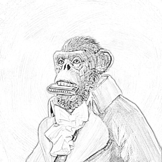 Sketchy Old Ape #721