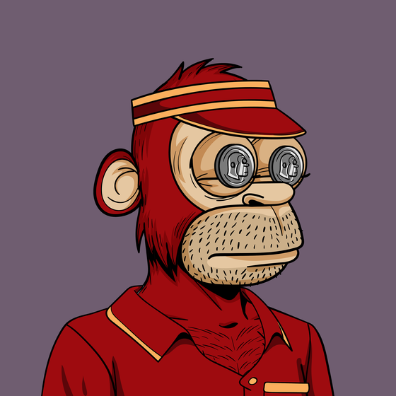 Simp Ape Yacht Club #4322