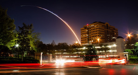 Space Shuttle Discovery Night Launch