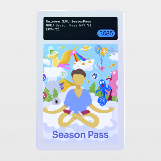 Minter Token - GURU Season Pass NFT V2 #3585