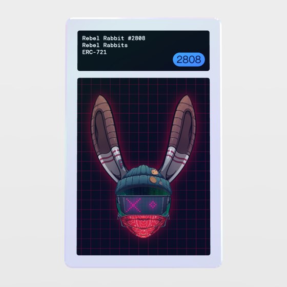 Minter Token - Rebel Rabbits #2808