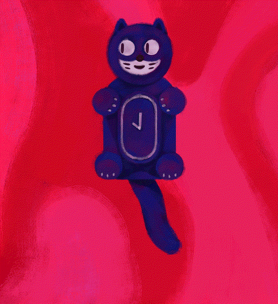 Felix the Clock Cat