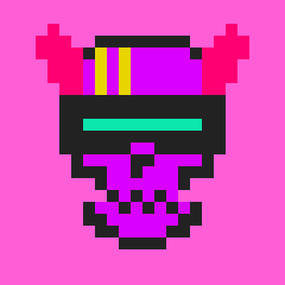 Cyber CryptoSkull #1481