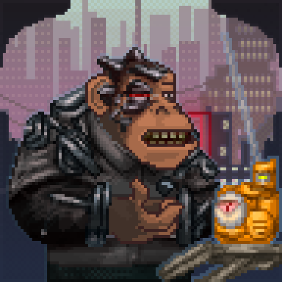 Cyberpunk Ape Executives #1104