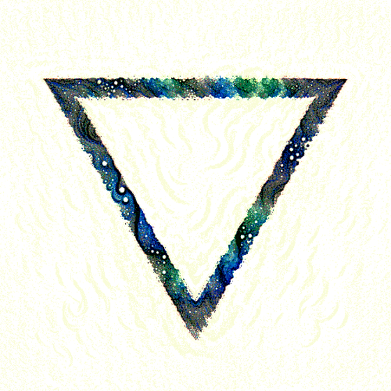 WATERCOLOR WAVES WATER RUNE