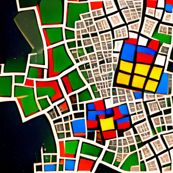 Cubist City 3