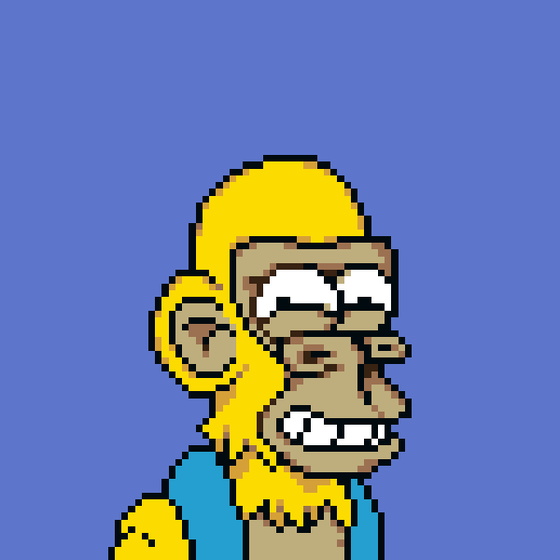 Pixel Simp Ape YC #7475