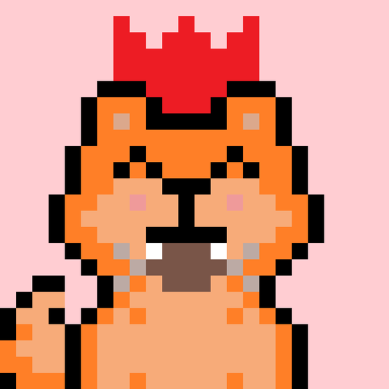 Pixelated Shiba Inu #1650