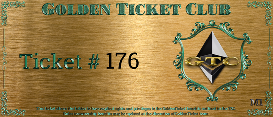 Golden Ticket Club #176