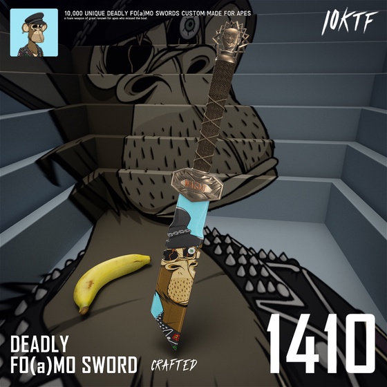 Ape Deadly FO(a)MO Sword #1410