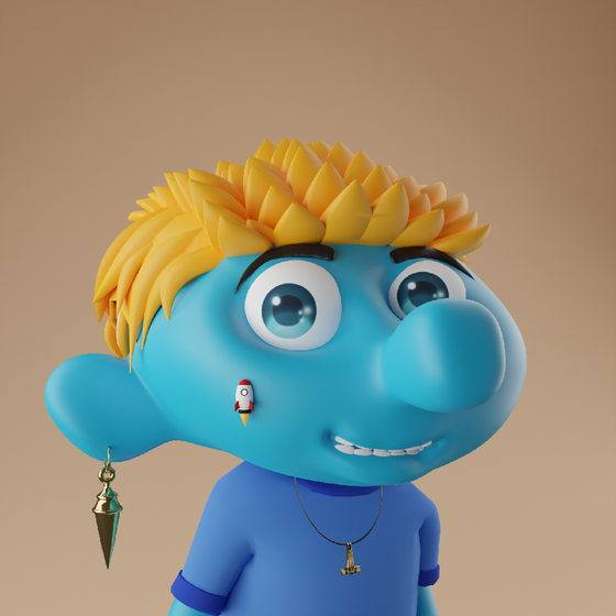 Smurfs Yacht Club #1225