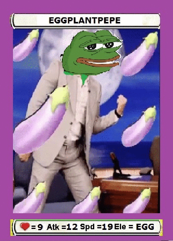 EGGPLANTPEPE Series 2, Card 30