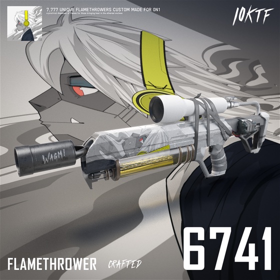 0N1 Flamethrower #6741