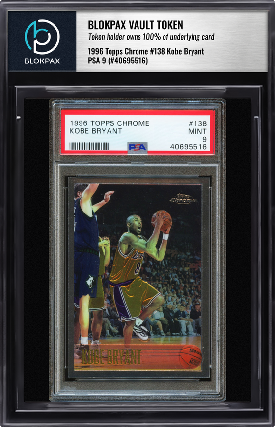 1996 Topps Kobe Bryant #138 - PSA 9 (Cert: 40695516)