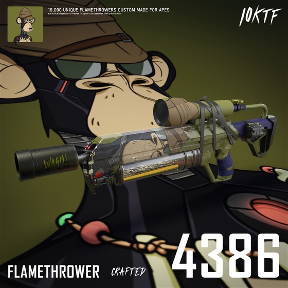 Ape Flamethrower #4386