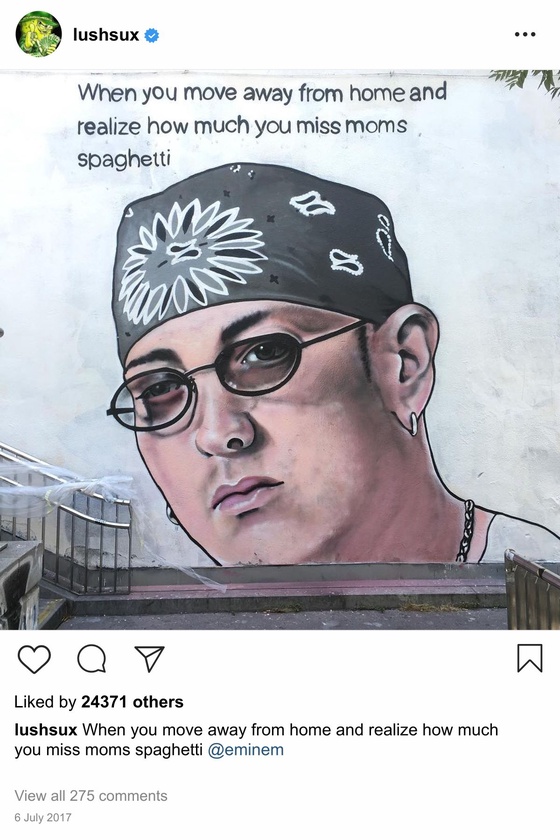 Lushsux #2681 - Mural Eminem