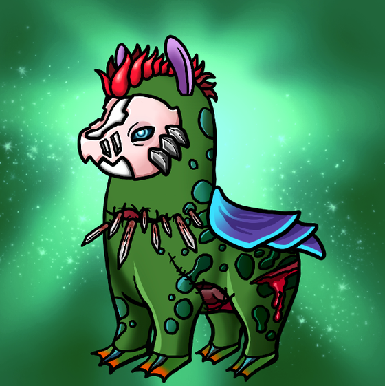 Alien Llama #7623