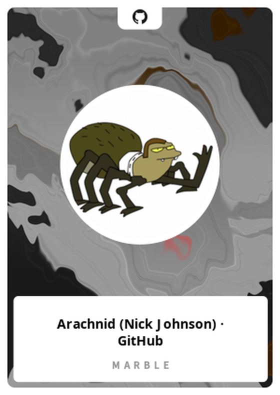 Arachnid (Nick Johnson) · GitHub