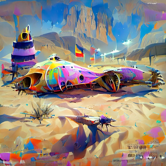 Artistic Spaceship #389