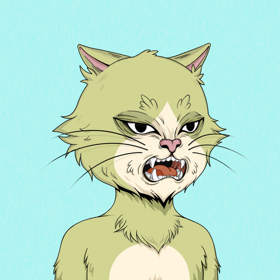 Angry Cat #5017