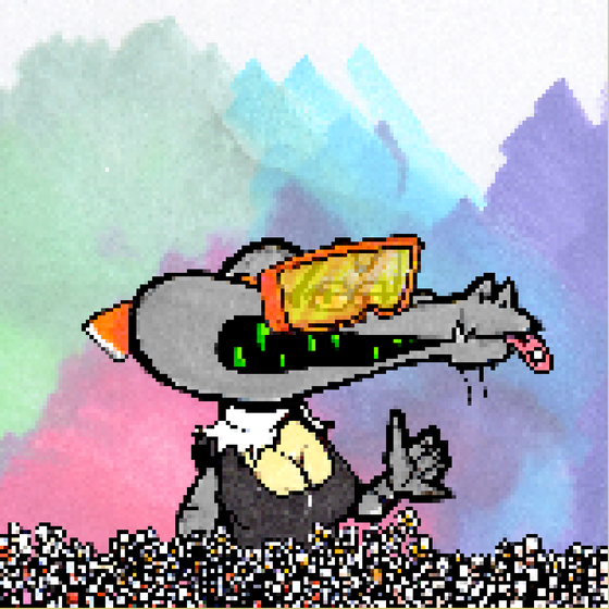 Pixelated Ganja Gators #4222