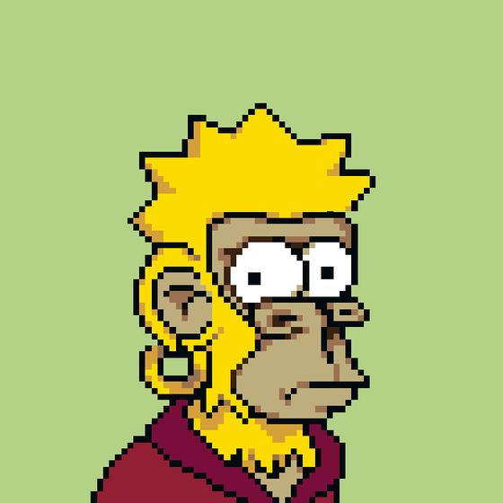 Pixel Simp Ape YC #2685