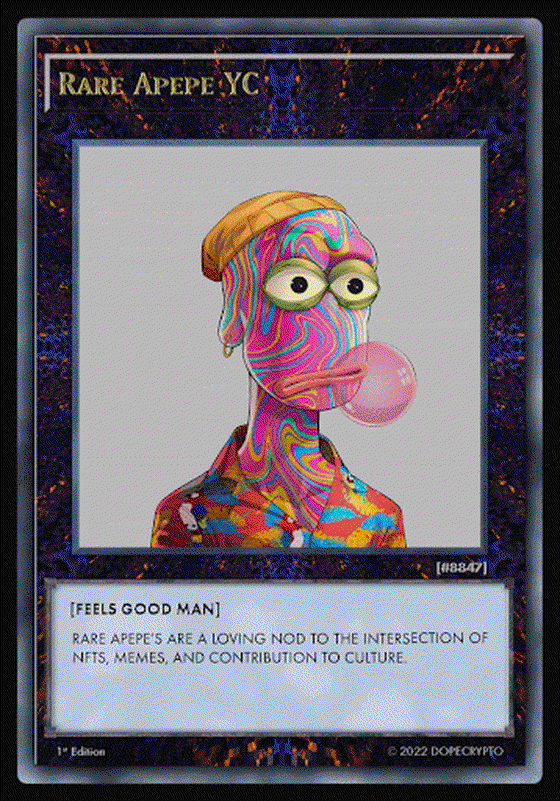 Rare Apepe Cards #031