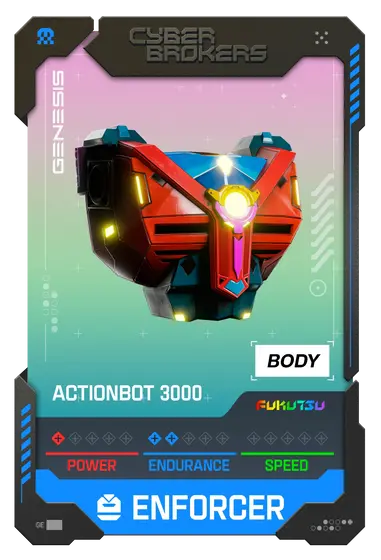 Action Bot 3000 Enforcer Body 