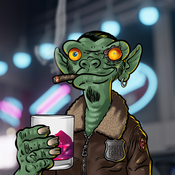 Galactic Tavern Alien #3477