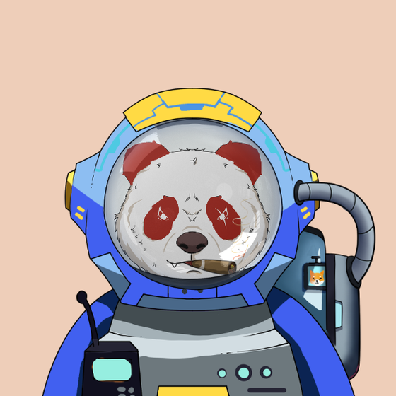 Panda Astronaut Club #422