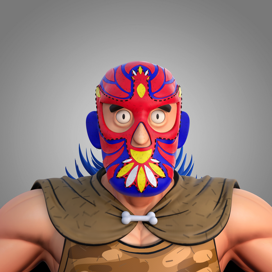 Lucha 3D Knockout #62