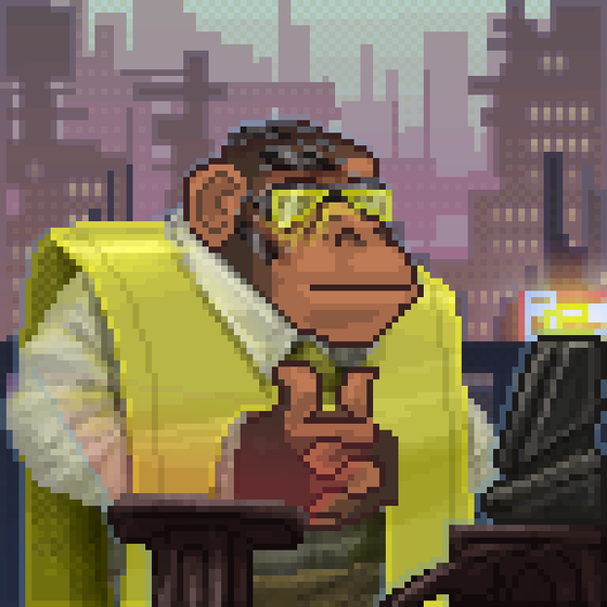 Cyberpunk Ape Executives #213