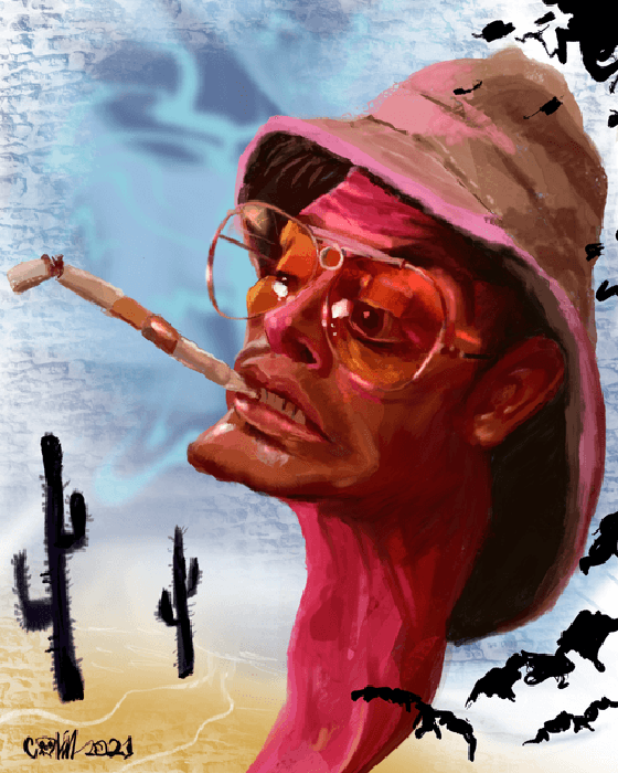 Fear & Loathing . Bat Country