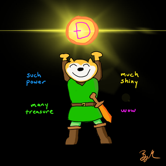 #8: Crappy Dogecoin Doodles: Adventure Doge Finds the Treasure