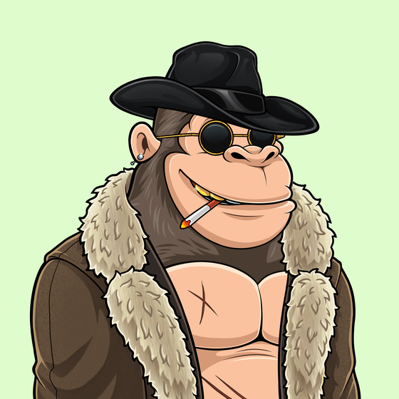 Smokin' Gorilla #7861