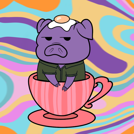 Lucky Teacup Piggy Club #2162