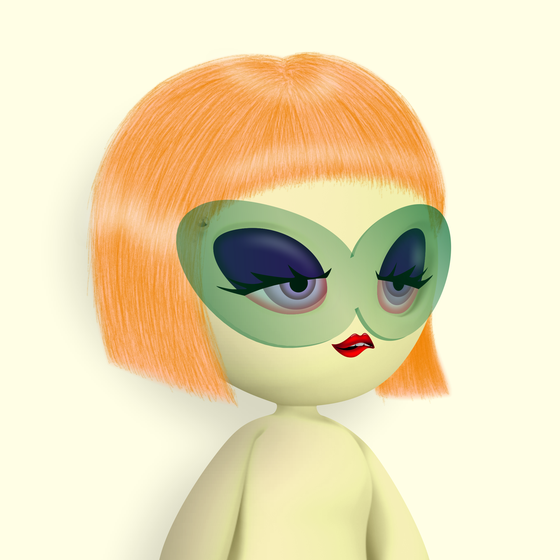 Alien Girl 2895