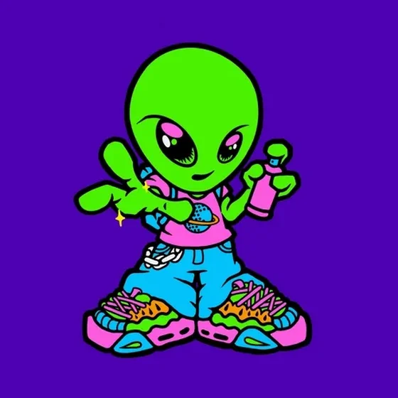 Graffiti Alien Flex