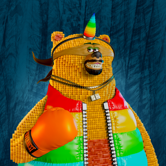 Square Bear #806