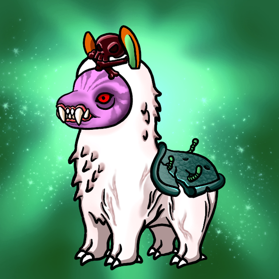 Alien Llama #6646