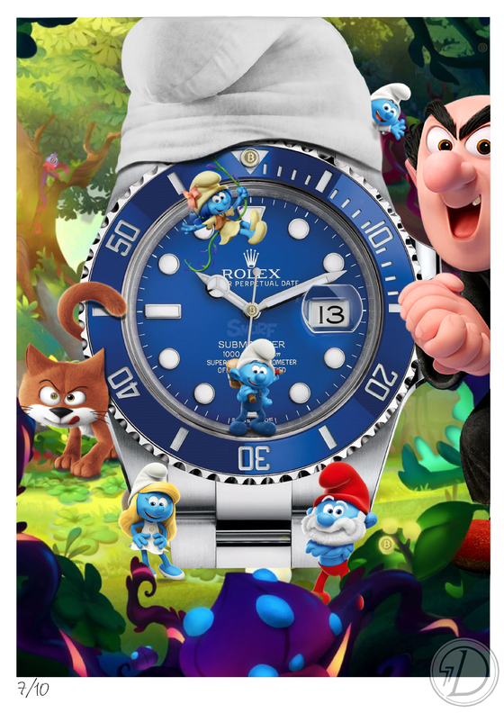 Submariner "Smurf" 7/10