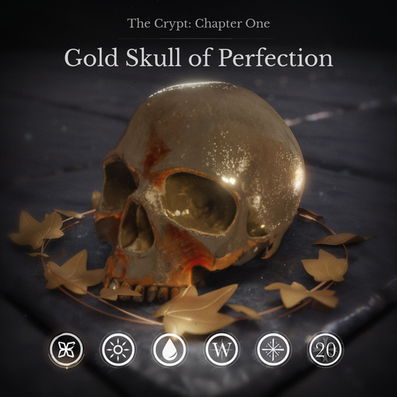 Gold Skull #40