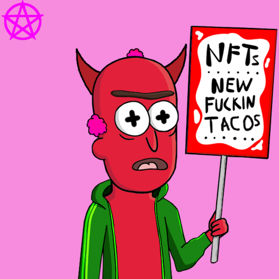 Satan Loves NFTees #2134